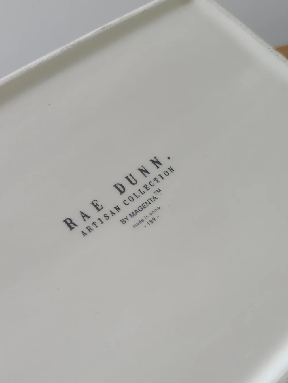 Bits & Baubles Ceramic Trinket Box - White